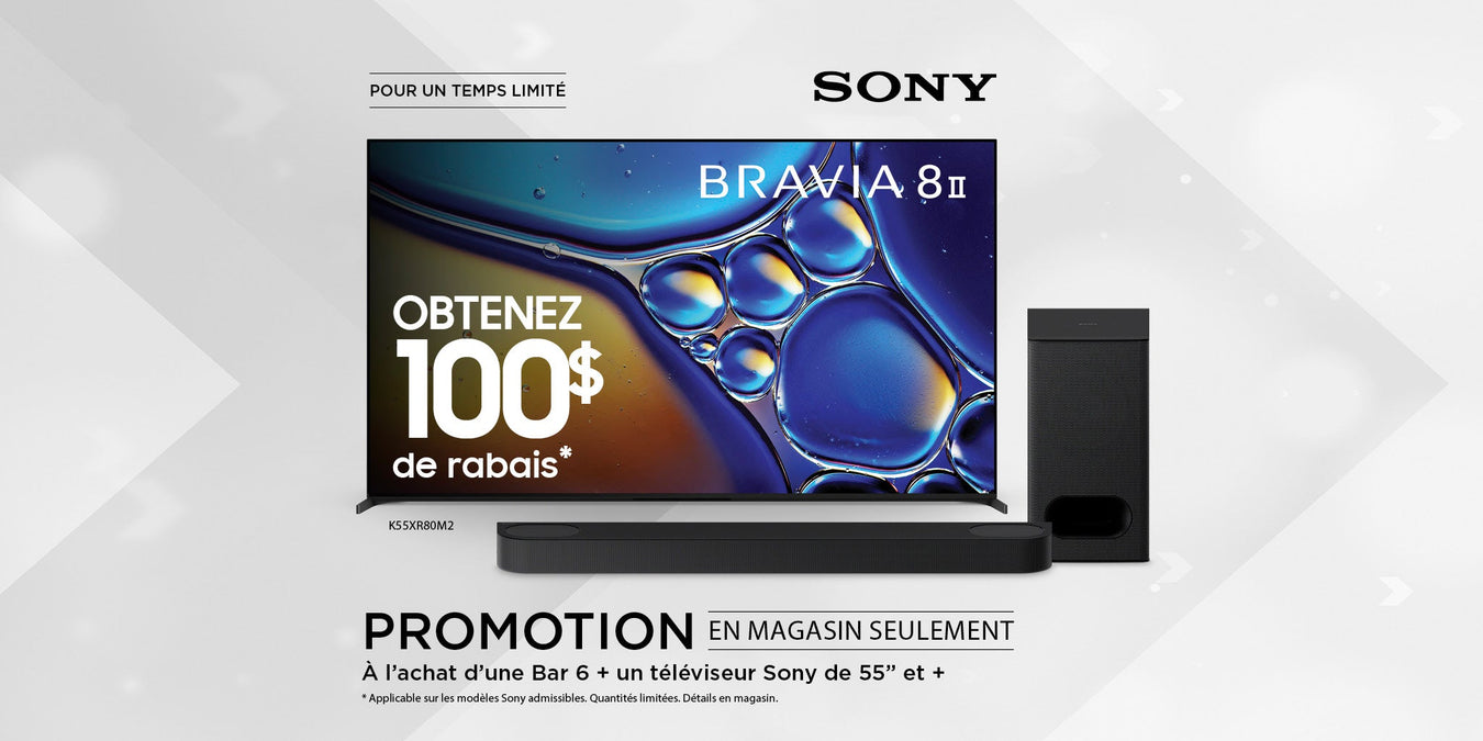Sony televisions | SONXPLUS Joliette