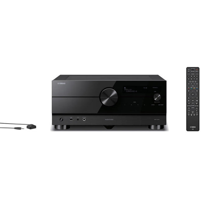 Yamaha RXA4A | 7.2 Home Theater AV Receiver - Aventage Series - HDMI 8K - MusicCast - HDR10+ - 100W at 7.2 channels - Zone 2 - Black-SONXPLUS Joliette