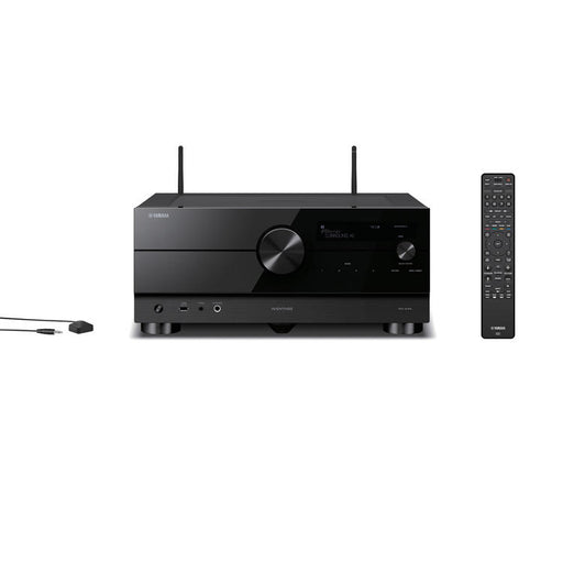 Yamaha RXA4A | Récepteur AV cinéma maison 7.2 - Série Aventage - HDMI 8K - MusicCast - HDR10+ - 100W à 7.2 canaux - Zone 2 - Noir-SONXPLUS Joliette