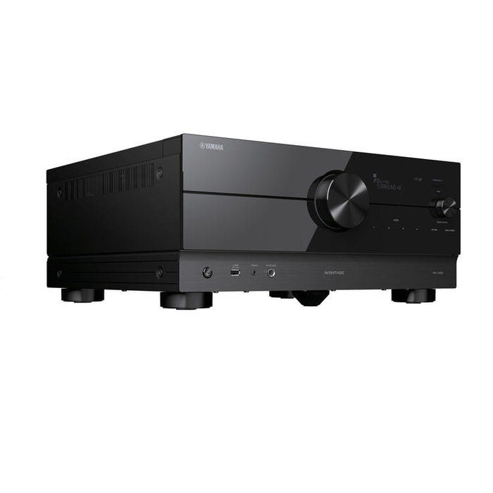 Yamaha RXA4A | 7.2 Home Theater AV Receiver - Aventage Series - HDMI 8K - MusicCast - HDR10+ - 100W at 7.2 channels - Zone 2 - Black-SONXPLUS Joliette