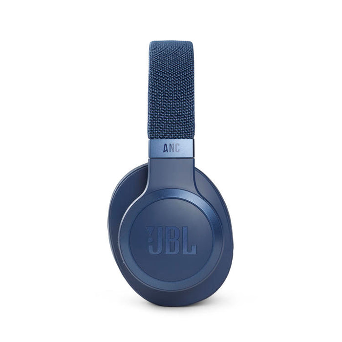 JBL Live 660NC | Around-ear wireless headphones - Bluetooth - Active noise cancellation - Multipoint connection - Blue-SONXPLUS Joliette