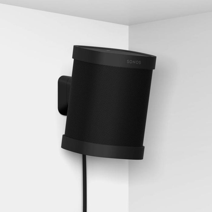 Sonos S1WMPWW1BLK | Support mural pour Haut-parleurs One et One SL - Noir - Paire-SONXPLUS Joliette