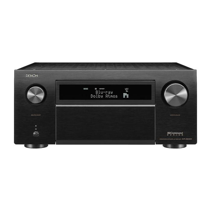 Denon AVRX8500HA | Récepteur AV 13.2 canaux - Réseau - Cinéma maison - Amplificateur de puissance monolithique - Bluetooth - Wi-Fi - 8K - HEOS - Noir-SONXPLUS Joliette