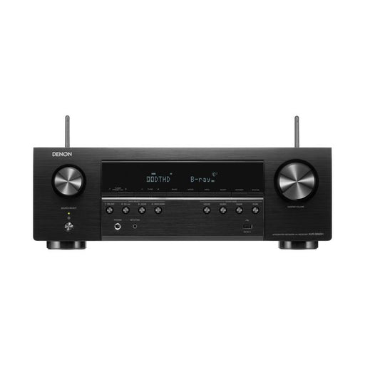 Denon AVRS660H | 5.2 channel AV receiver - Home theater - 8K - HEOS integrated - Voice control - 75 W / Channel - Black-SONXPLUS Joliette