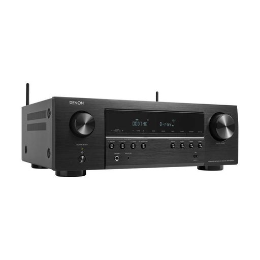 Denon AVRS660H | 5.2 channel AV receiver - Home theater - 8K - HEOS integrated - Voice control - 75 W / Channel - Black-SONXPLUS Joliette