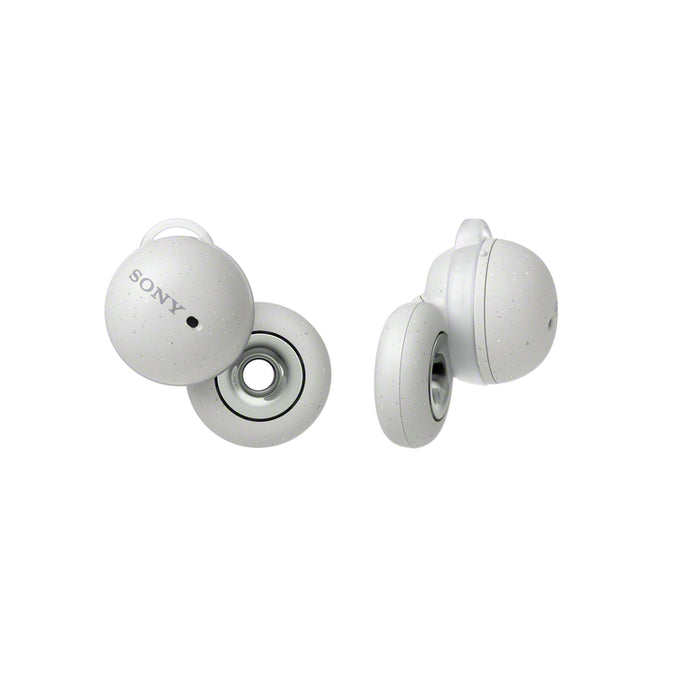 Sony WF-L900 | In-ear headphones - LinkBuds - 100% Wireless - Bluetooth - Microphone - Adaptive control - Up to 17.5 hours battery life - White-SONXPLUS Joliette