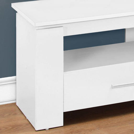 Monarch Specialties I 2601 | TV stand - 48" - 2 Storage drawers - White-SONXPLUS Joliette