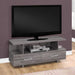 Monarch Specialties I 2608 | Meuble TV - 48" - 2 Tiroirs de rangement - Gris-SONXPLUS Joliette