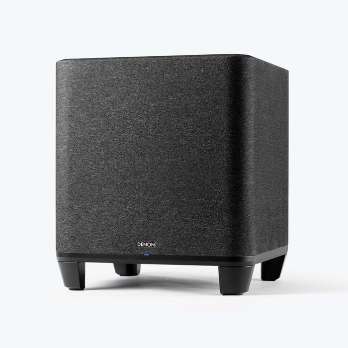 Denon Home Sub | Caisson de graves 8" - Sans fil - HEOS intégré - Connexion Wifi - Compatible avec barre de son et haut-parleurs Denon Home - Noir-SONXPLUS Joliette