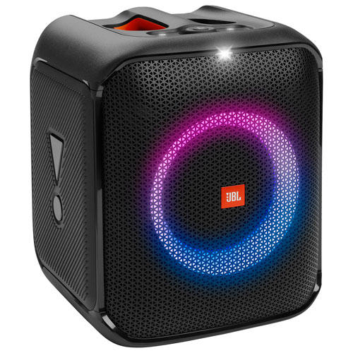 JBL Partybox Encore Essential | Haut-parleur portatif - Sans fil - Bluetooth - 100 W - Jeu de lumière - Noir-SONXPLUS Joliette