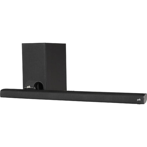 Polk Signa S2 | Barre de son universelle - Avec Caisson de graves sans fil - Bluetooth - Expérience de Cinéma Maison - Voice Adjust - HDMI - Noir-SONXPLUS Joliette