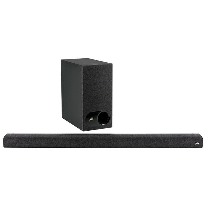 Polk Signa S3 | Universal Sound Bar - With Wireless Subwoofer - Bluetooth - Home Theater Experience - Voice Adjust - Chromecast integrated - Black-SONXPLUS Joliette