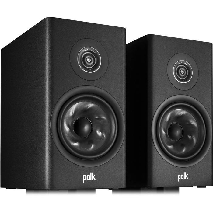 Polk Reserve R200 | Bookshelf Speakers - Excellent home theater detail - Black - Pair-SONXPLUS Joliette