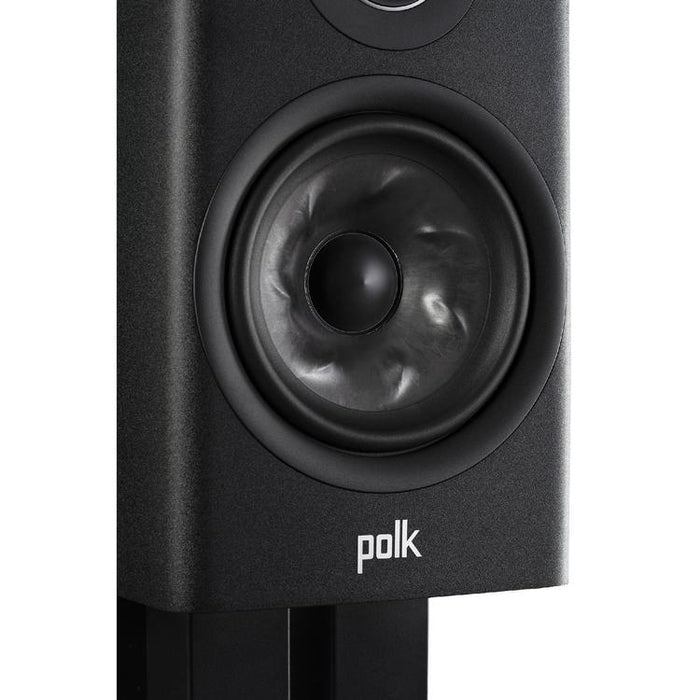 Polk Reserve R200 | Bookshelf Speakers - Excellent home theater detail - Black - Pair-SONXPLUS Joliette