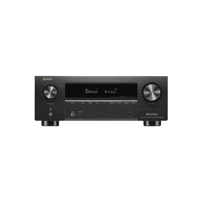 Denon AVRX3800H | Récepteur AV - 9 canaux d'amplification - Cinéma maison - Auro 3D - 8K - HEOS - Noir-SONXPLUS Joliette