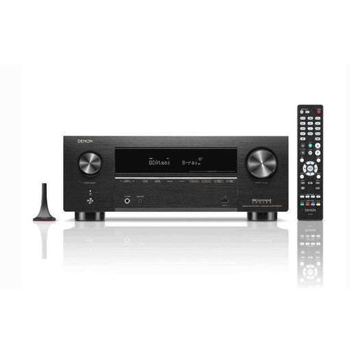 Denon AVRX3800H | AV receiver - 9 amplification channels - Home theater - Auro 3D - 8K - HEOS - Black-SONXPLUS Joliette