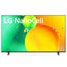 LG 75NANO75UQA | Smart TV 75" NanoCell 4K - LED - Nano75 Series - HDR - Processor IA a5 Gen5 4K - Black-SONXPLUS Joliette