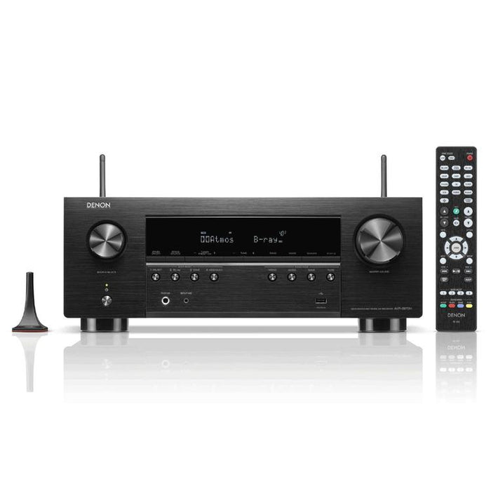 Denon AVRS970H | Récepteur AV - 7.2 canaux d'amplification - Cinéma maison - 8K - HEOS - Noir-SONXPLUS Joliette