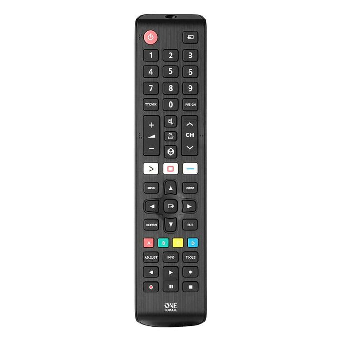 One for All URC4810R | Direct replacement remote control for any Samsung TV - Replacement Series - Black-SONXPLUS Joliette