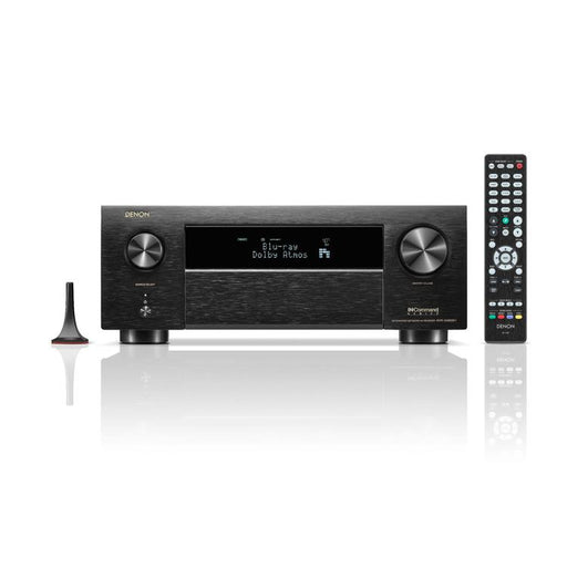 Denon AVRX4800H | Récepteur AV 9.4 canaux - 8K - Auro 3D - Cinéma maison - HEOS - Noir-SONXPLUS Joliette