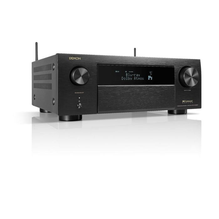 Denon AVRX4800H | 9.4 channel AV receiver - 8K - Auro 3D - Home theater - HEOS - Black-SONXPLUS Joliette