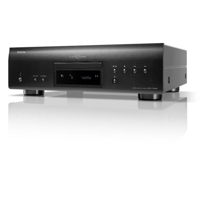 Denon DCD-1700NE | CD/SACD Player - With Advanced AL32 Processing Plus - SVH Mechanism - Black-SONXPLUS Joliette