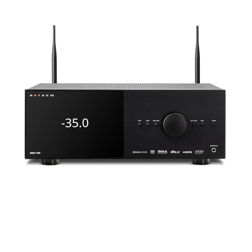 Anthem MRX 740 8K | Home Theater Receiver - 11.2 Channel Preamplifier and 7 Channel Amplifier - 140 W - Black-SONXPLUS Joliette