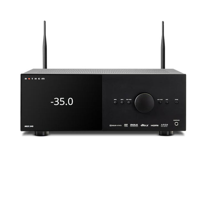 Anthem MRX 540 8K | Home Theater Receiver - 7.2 Channel Preamplifier and 5 Channel Amplifier - 100 W - Black-SONXPLUS Joliette