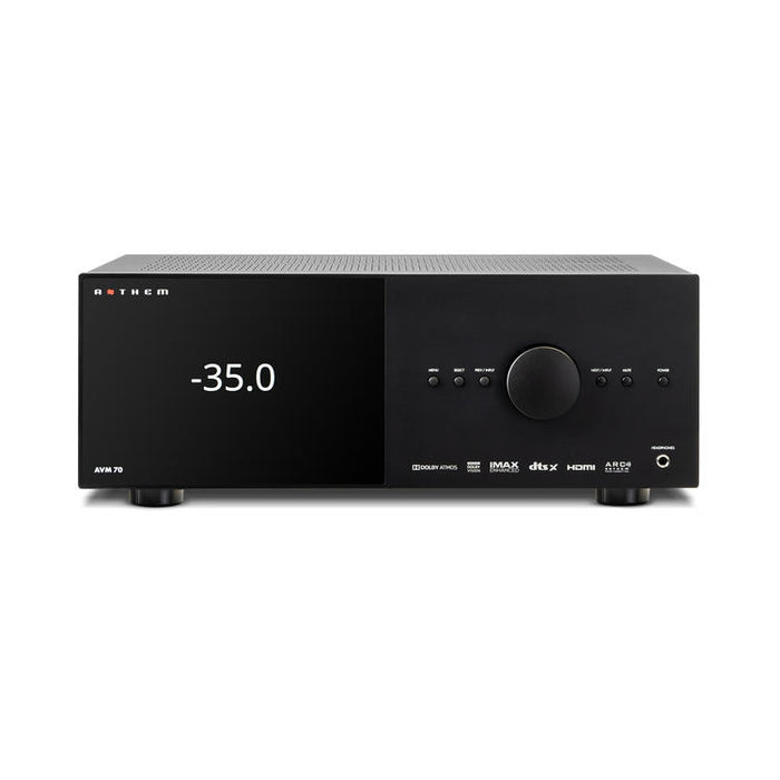 Anthem AVM 70 8K | A/V Preamplifier - 15.2 channels - Video Processor - Black-SONXPLUS Joliette