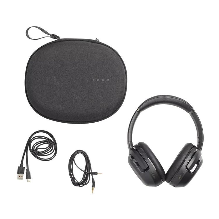 JBL Tour One M2 | Écouteurs circum-auriculaires - Sans fil - Bluetooth - Réduction de Bruit Adaptative - Noir-SONXPLUS Joliette