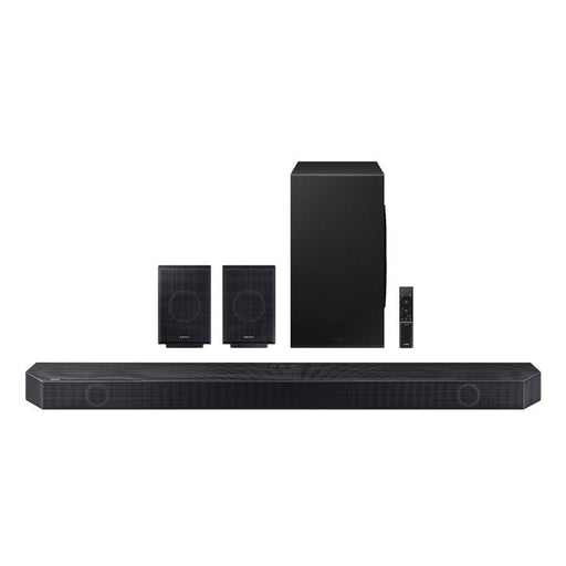 Samsung HWQ990C | Barre de son - 11.1.4 canaux - Dolby ATMOS sans fil - Avec caisson de graves sans fil et Haut-parleurs arrière inclus - Série Q - 656W - Noir-SONXPLUS Joliette