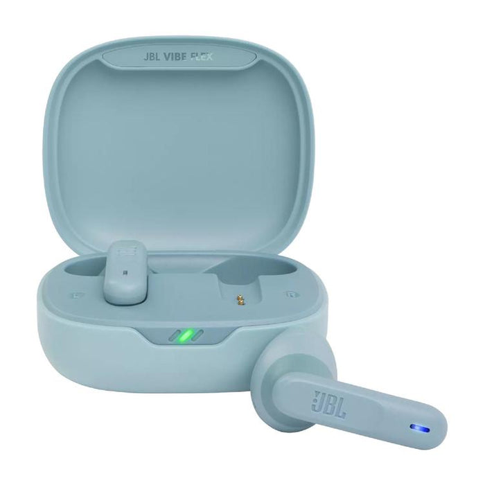 JBL Vibe Flex | In-Ear Headphones - Wireless - Bluetooth - Stick-open design - Smart Ambient Technology - Mint-SONXPLUS Joliette