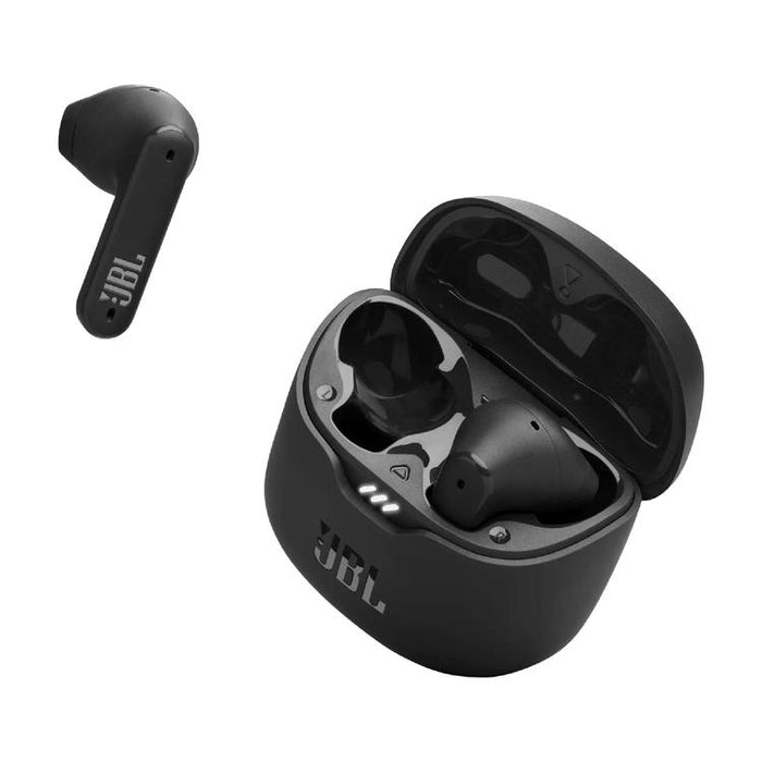 JBL Tune Flex | In-Ear Headphones - 100% Wireless - Bluetooth - Noise reduction - Stick-open design - IPX4 - Black-SONXPLUS Joliette