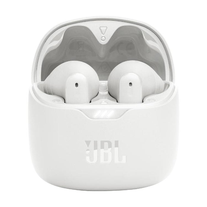 JBL Tune Flex | Écouteurs intra-auriculaires - 100% Sans fil - Bluetooth - Réduction de bruit - Conception Stick-open - IPX4 - Blanc-SONXPLUS Joliette