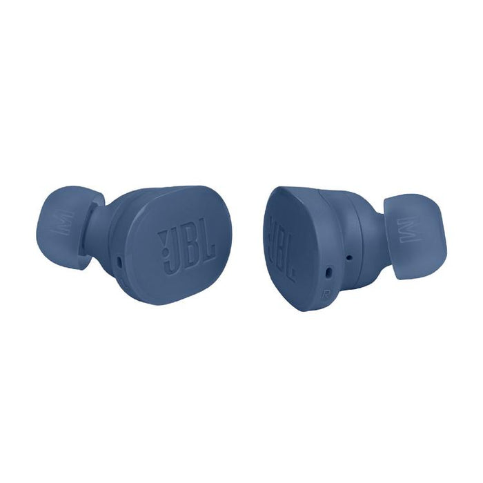 JBL Tune Buds | Écouteurs intra-auriculaires - 100% Sans fil - Bluetooth - Réduction de bruit - 4 microphones - Bleu-SONXPLUS Joliette