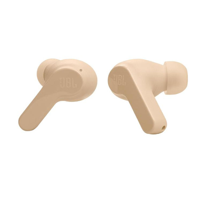 JBL Vibe Beam | In-Ear Headphones - Wireless - Bluetooth - Smart Ambient Technology - Beige-SONXPLUS Joliette