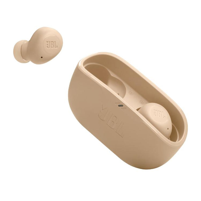 JBL Vibe Buds | In-Ear Headphones - Wireless - Bluetooth - Smart Ambient Technology - Beige-SONXPLUS Joliette