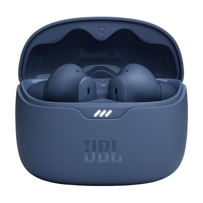 JBL Tune Beam | Écouteurs intra-auriculaires - 100% Sans fil - Bluetooth - Smart Ambient - Conception Stick-open - Bleu-SONXPLUS Joliette