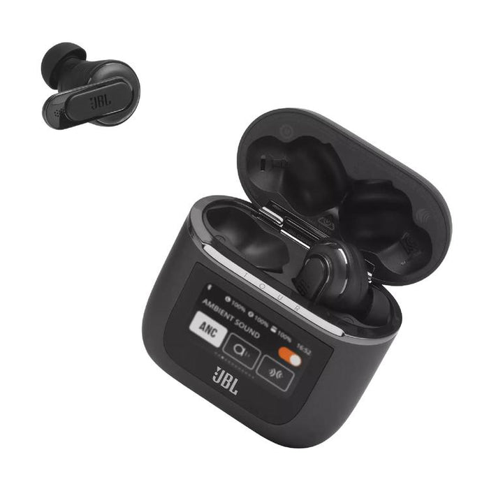 JBL TOUR PRO 2 | In-Ear Headphones - Wireless - Bluetooth - True ANC - 6 microphones - Smart Case - Black-SONXPLUS Joliette