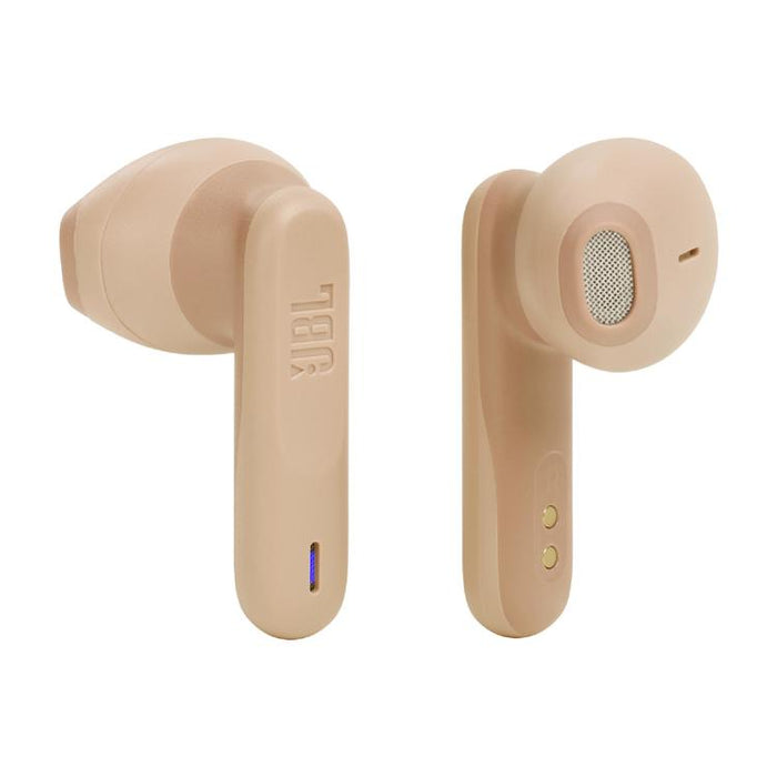 JBL Vibe Flex | In-Ear Headphones - Wireless - Bluetooth - Stick-open design - Smart Ambient Technology - Beige-SONXPLUS Joliette