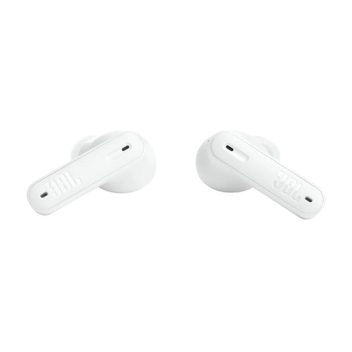 JBL Tune Beam | Écouteurs intra-auriculaires - 100% Sans fil - Bluetooth - Smart Ambient - Conception Stick-open - Blanc-SONXPLUS Joliette