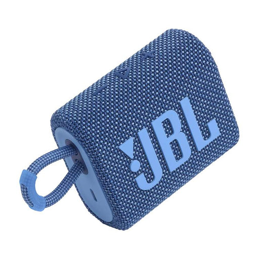 JBL Go 3 Eco | Mini Speaker - Ultra-portable - Bluetooth - IP67 - Blue-SONXPLUS Joliette