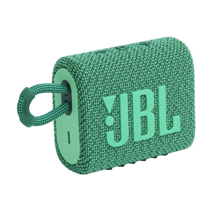 JBL Go 3 Eco | Mini Haut-parleur - Ultra-portable - Bluetooth - IP67 - Vert-SONXPLUS Joliette