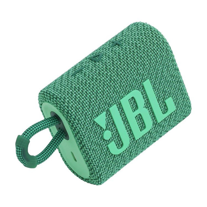 JBL Go 3 Eco | Mini Haut-parleur - Ultra-portable - Bluetooth - IP67 - Vert-SONXPLUS Joliette