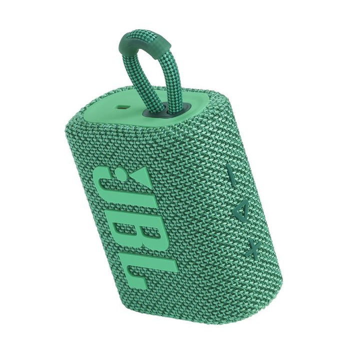 JBL Go 3 Eco | Mini Haut-parleur - Ultra-portable - Bluetooth - IP67 - Vert-SONXPLUS Joliette