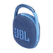 JBL Clip 4 Eco | Haut-parleur - Ultra-portable - Étanche - Bluetooth - Mousqueton intégré - Bleu-SONXPLUS Joliette