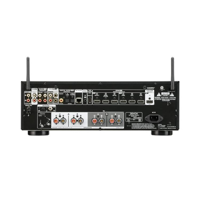 DENON DRA-900H | 8K Stereo Receiver - 2.2 Channels - Dolby Vision - HDR10+ - Bluetooth - Black-SONXPLUS Joliette