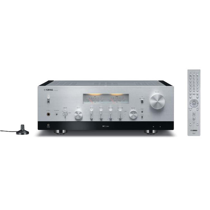 Yamaha RN2000A | Hi-Fi Stereo Network Receiver with MusicCast - 120 W + 120 W - Airplay - Silver-SONXPLUS Joliette