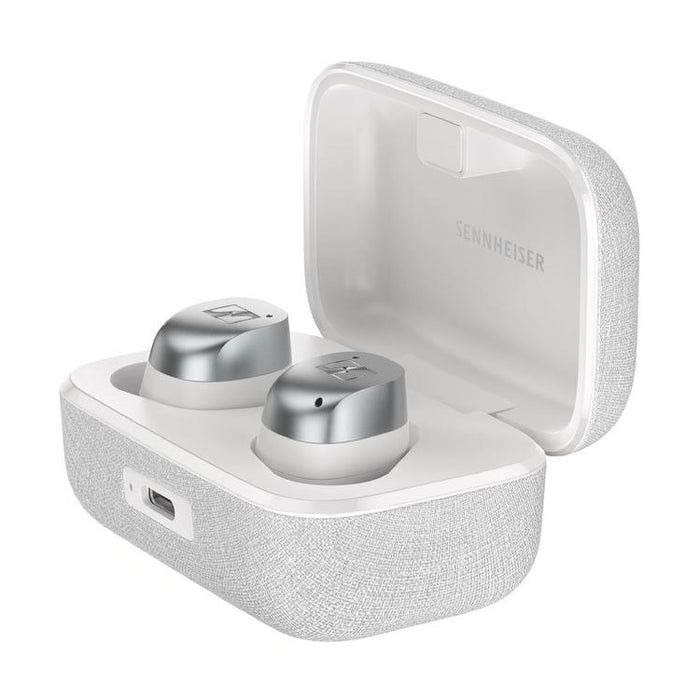 Sennheiser MOMENTUM True Wireless 4 | In-ear headphones - Wireless - Adaptive noise reduction - White/Silver-SONXPLUS Joliette