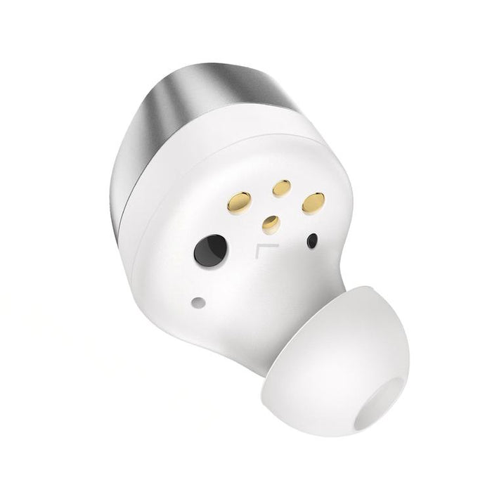 Sennheiser MOMENTUM True Wireless 4 | Écouteurs intra-auriculaires - Sans fil - Réduction adaptative du bruit - Blanc/Argent-SONXPLUS Joliette
